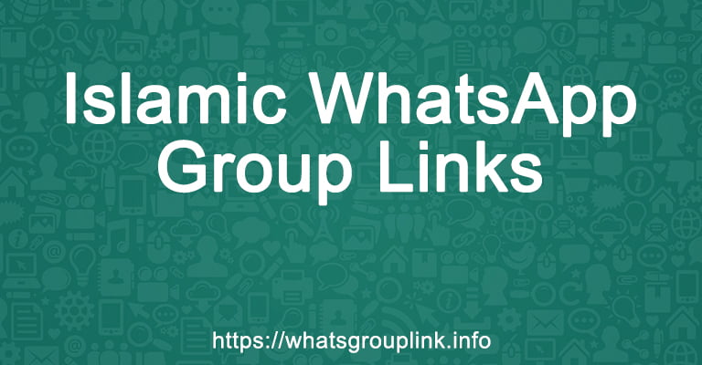 Islamic WhatsApp Group Links