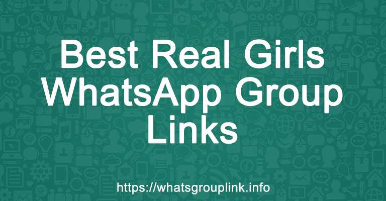 Best Real Girls WhatsApp Group Links